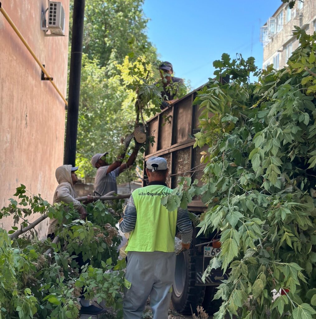 ШЫМКЕНТ: «ТАЗА ҚАЗАҚСТАН» ЭКОЛОГИЯЛЫҚ АКЦИЯСЫ АЯСЫНДАҒЫ КЕЗЕКТІ ТАЗАЛЫҚ ІС-ШАРАСЫ ӨТТІ