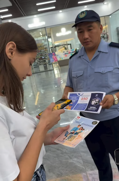 ШЫМКЕНТ ПОЛИЦИЯСЫ ТҰРМЫСТЫҚ ЗОРЛЫҚ-ЗОМБЫЛЫҚҚА ҚАРСЫ АУҚЫМДЫ ТҮСІНДІРУ-АҒАРТУ ЖҰМЫСТАРЫН ЖҮРГІЗДІ