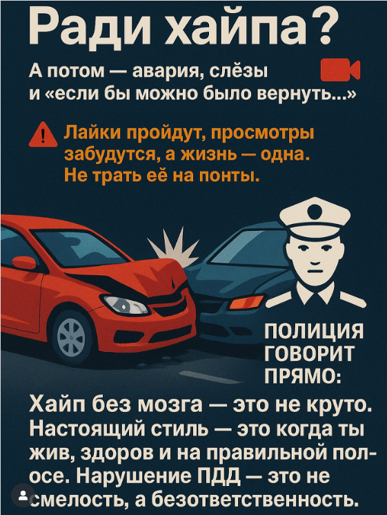 ӘЛЕУМЕТТІК ЖЕЛІДЕ ЖЕЛПІНІП, ҚҰРБАНҒА АЙНАЛҒАН ЖОЛ ҚАУІПСІЗДІГІ