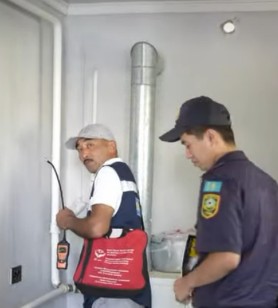 ГАЗ ИНСПЕЦИЯСЫМЕН БІРЛЕСКЕН ҮГІТ-НАСИХАТ