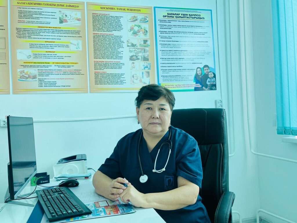 «ЕҢБЕК АДАМЫ» — ПЕДИАТР ГУЛВИРА ЮСУПОВАНЫҢ ҚЫЗМЕТІ