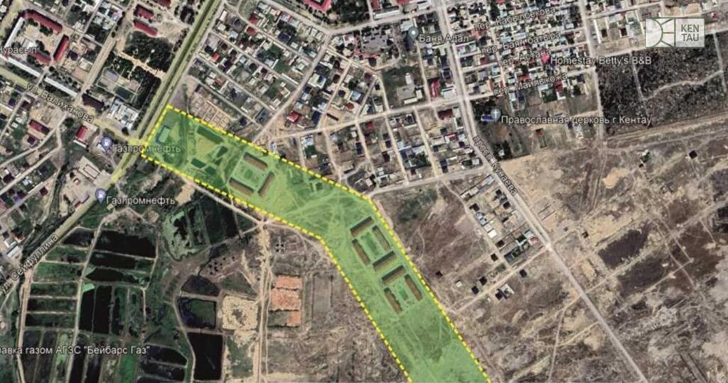 КЕНТАУДАҒЫ «ОҢТҮСТІК» АУМАҒЫНДА ИНФРАҚҰРЫЛЫМДЫҚ КЕШЕНДІ ДАМЫТУ