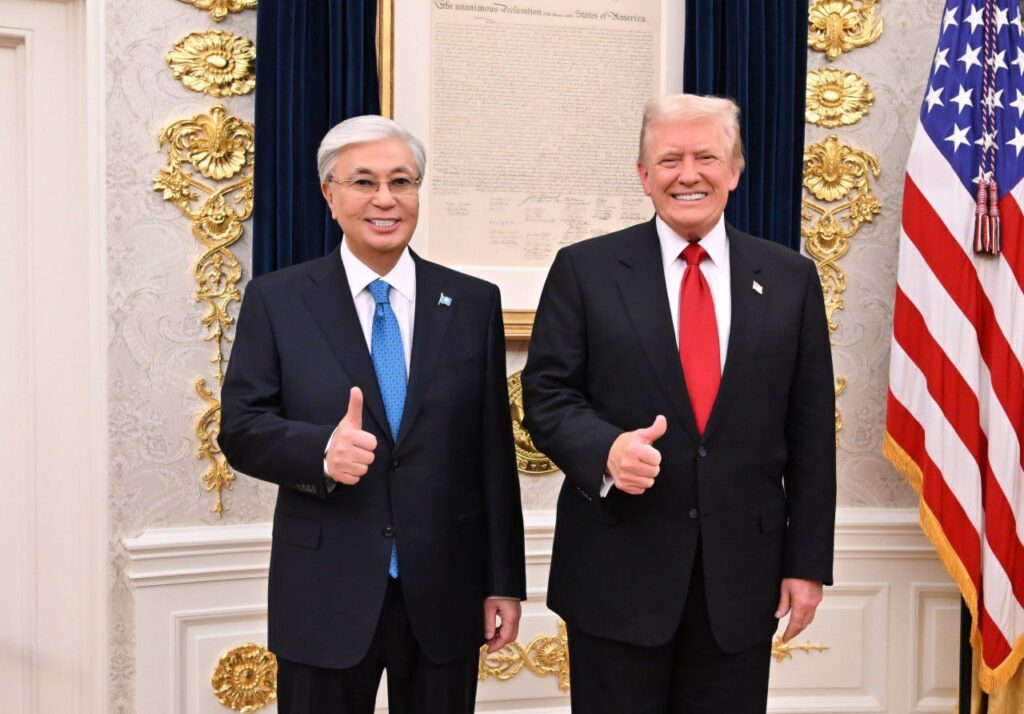 ҚАЗАҚСТАННЫҒ ПРЕЗИДЕНТІ АҚШ ЕЛІМЕН СТРАТЕГИЯЛЫҚ СЕРІКТЕСТІК НЫҒАЙТУҒА НИЕТТІ