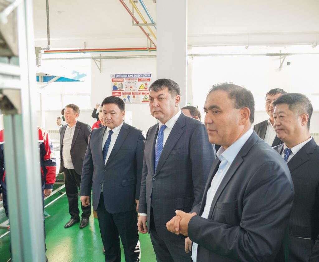 КЕНТАУДА ГАЗ ҚАЗАНДЫҚТАРЫН ШЫҒАРАТЫН ЗАУЫТ ІСКЕ ҚОСЫЛДЫ