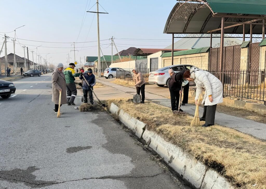 КЕНТАУДА «ТАЗА ҚАЗАҚСТАН» АКЦИЯСЫНА 1000-ҒА ЖУЫҚ ТҰРҒЫН ҚАТЫСТЫ