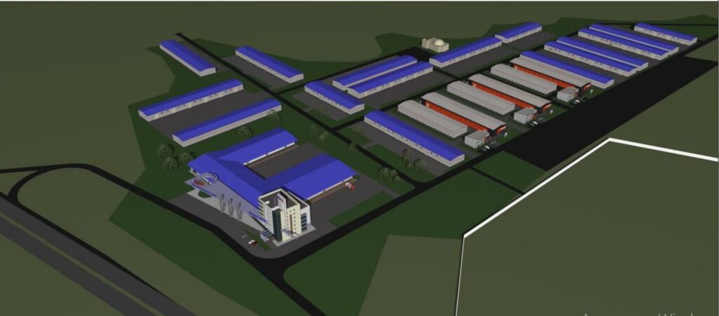 САЙРАМ АУДАНЫНДА ЖАҢА ИНДУСТРИАЛДЫ АЙМАҚ САЛЫНАДЫ