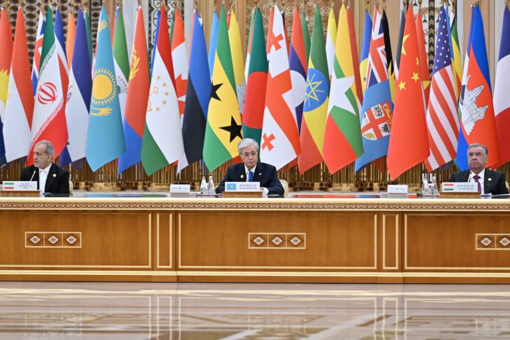 ҚАЗАҚСТАН ЖАҺАНДЫҚ СУ ДИПЛОМАТИЯСЫН ДАМЫТУҒА БАСТАМА КӨТЕРДІ