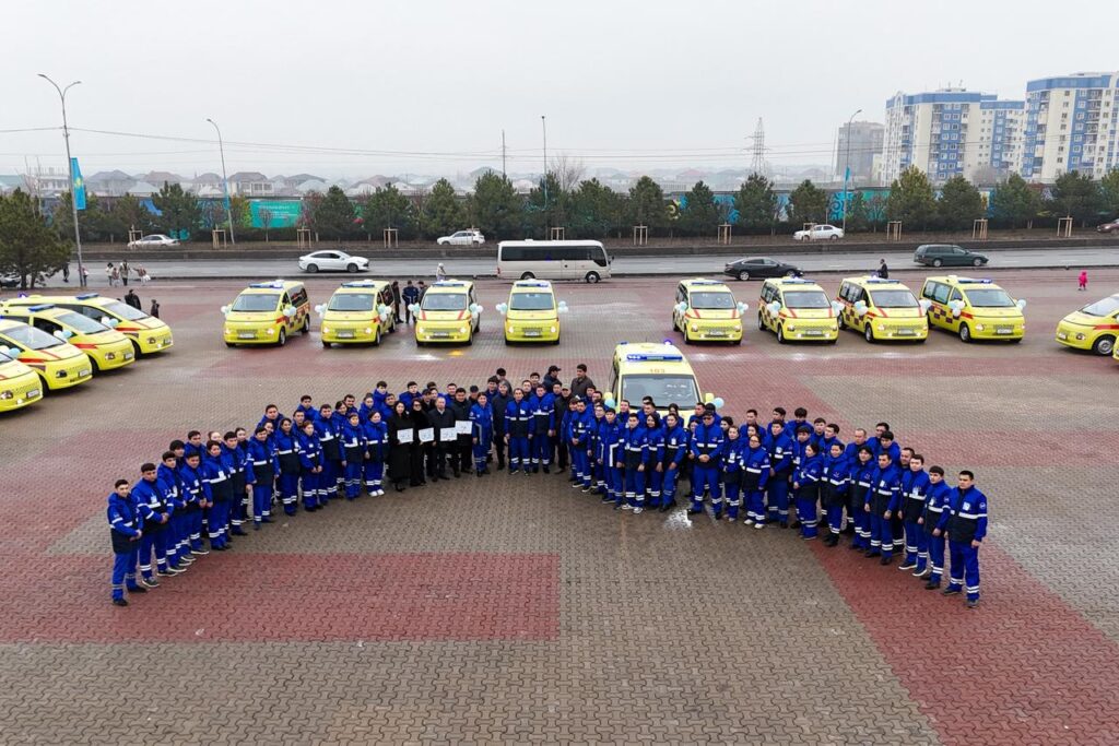 ШЫМКЕНТ: ЖЕДЕЛ ЖӘРДЕМ ҚЫЗМЕТІНЕ 30 ЖАҢА АВТОКӨЛІК ТАБЫСТАЛДЫ