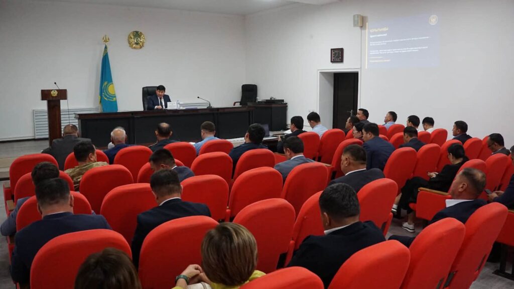 ОРДАБАСЫДА НАШАҚОРЛЫҚ ПЕН ЕСІРТКІ БИЗНЕСІНЕ ҚАРСЫ ІС-ҚИМЫЛ МӘСЕЛЕЛЕРІ ТАЛҚЫЛАНДЫ